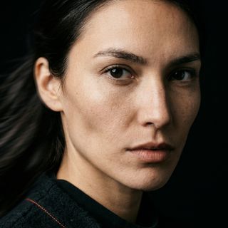 A close up portrait